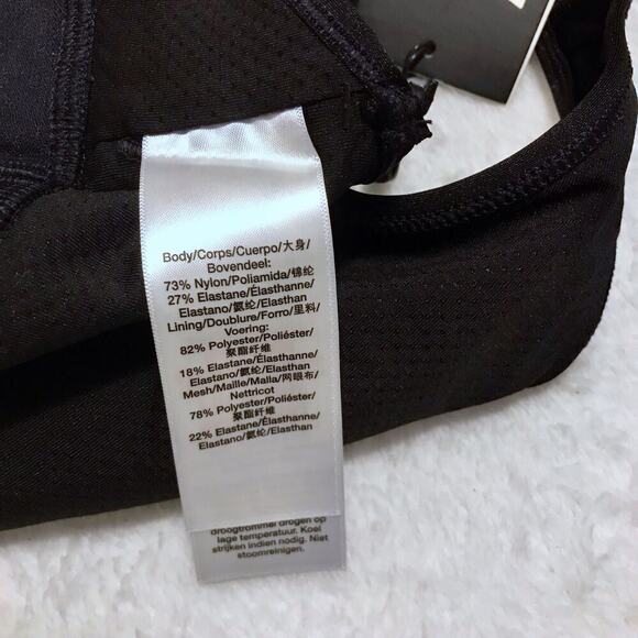 DKNY NWT Black Sports Bra Women XS - Picture 11 of 12